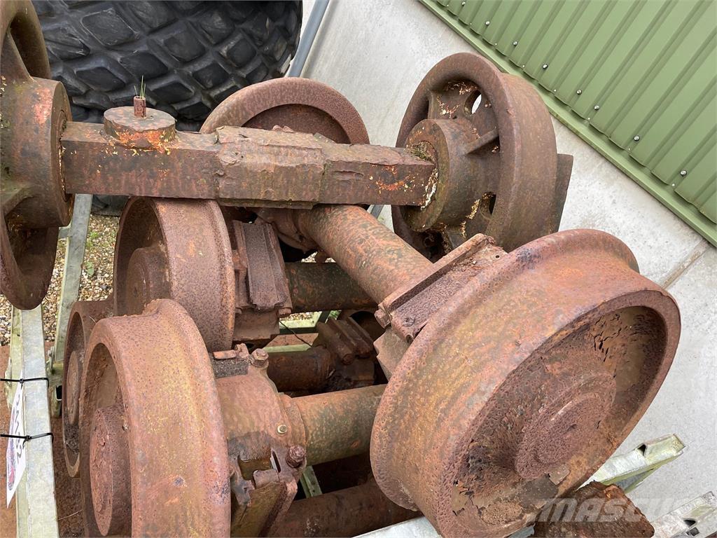  Skinnehjul ø450 mm + flange Pneumatiky, kola a ráfky