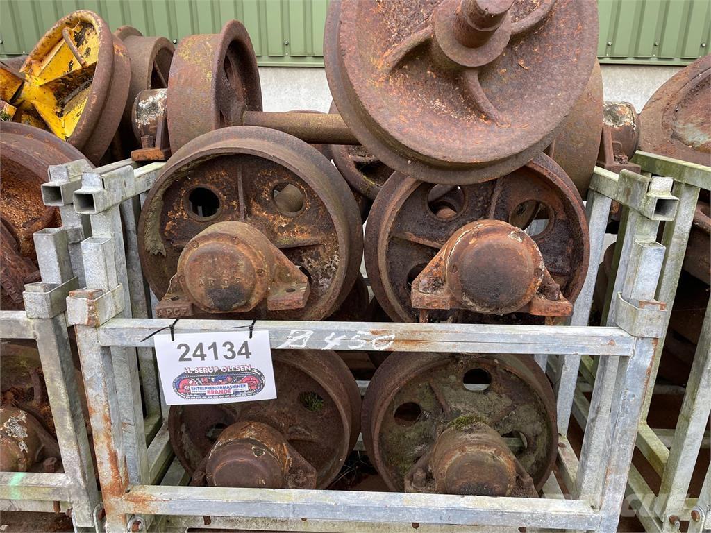  Skinnehjul ø450 mm + flange Pneumatiky, kola a ráfky