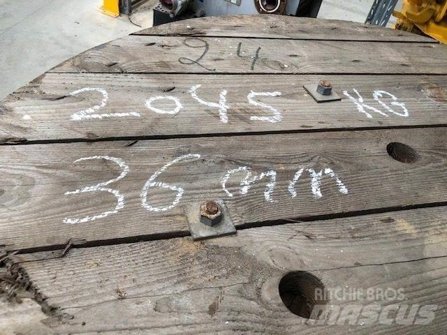  Stålwire Ø36 mm Součásti a zařízení k jeřábům