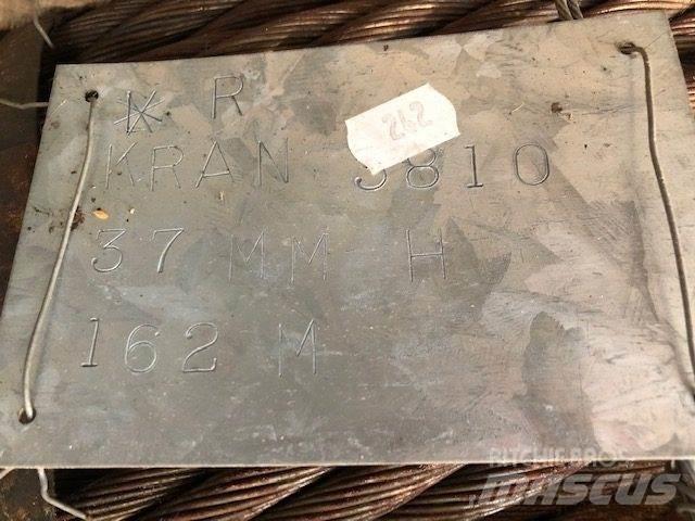  Stålwire Ø37 mm Součásti a zařízení k jeřábům