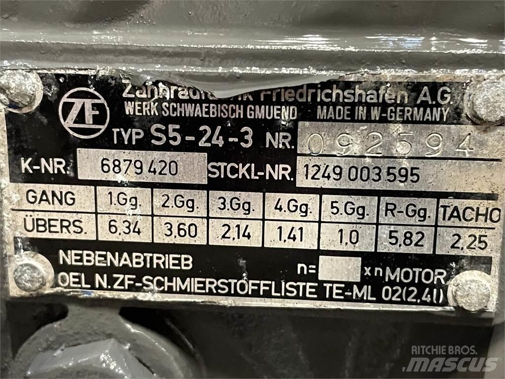 ZF gearkasse type S5-24-3 Převodovka