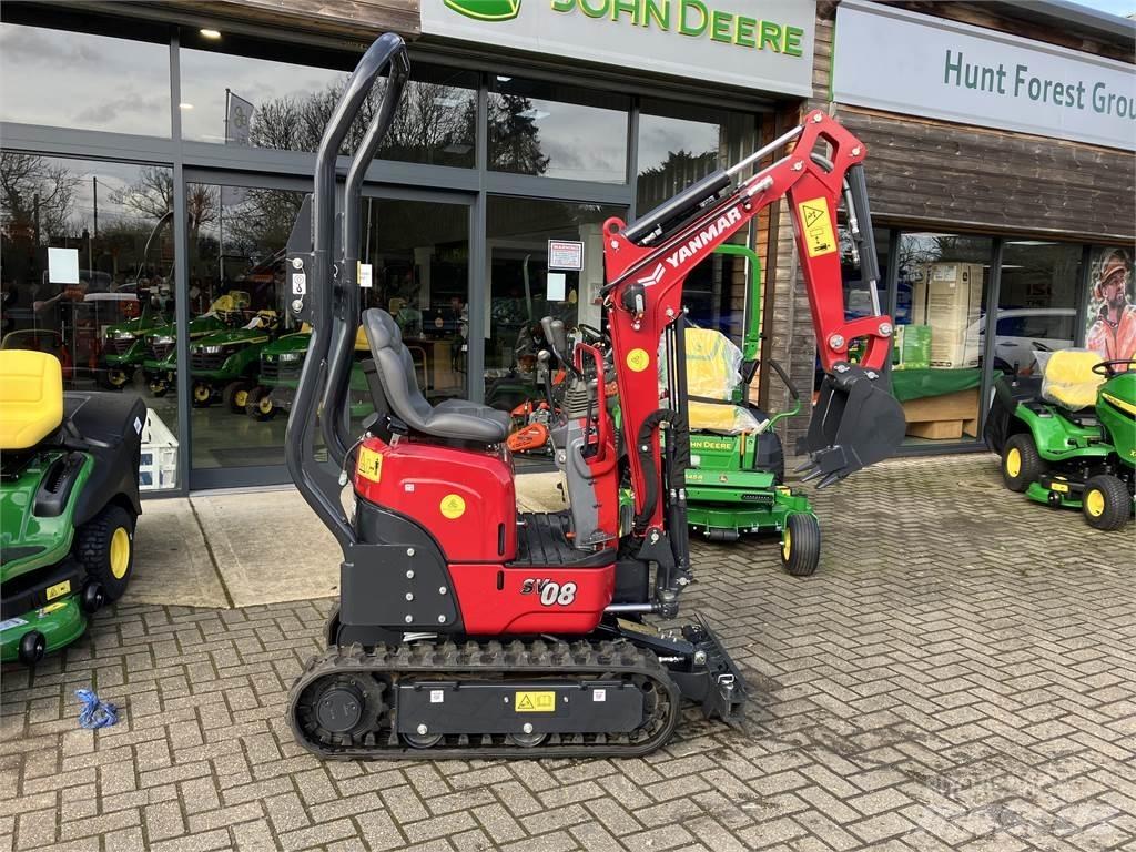 Yanmar SV08 Pásová rýpadla