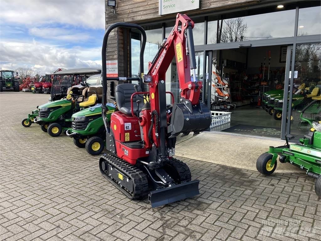 Yanmar SV08 Pásová rýpadla