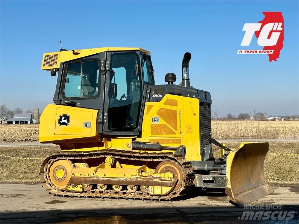 John Deere 450K Pásové dozery