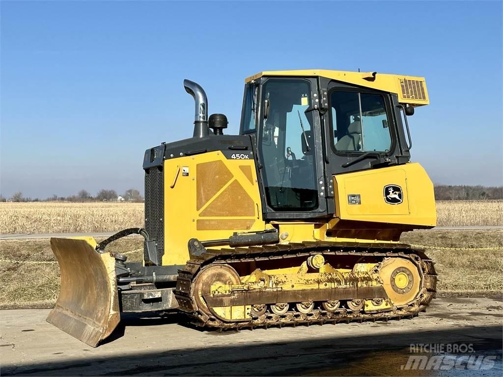 John Deere 450K Pásové dozery