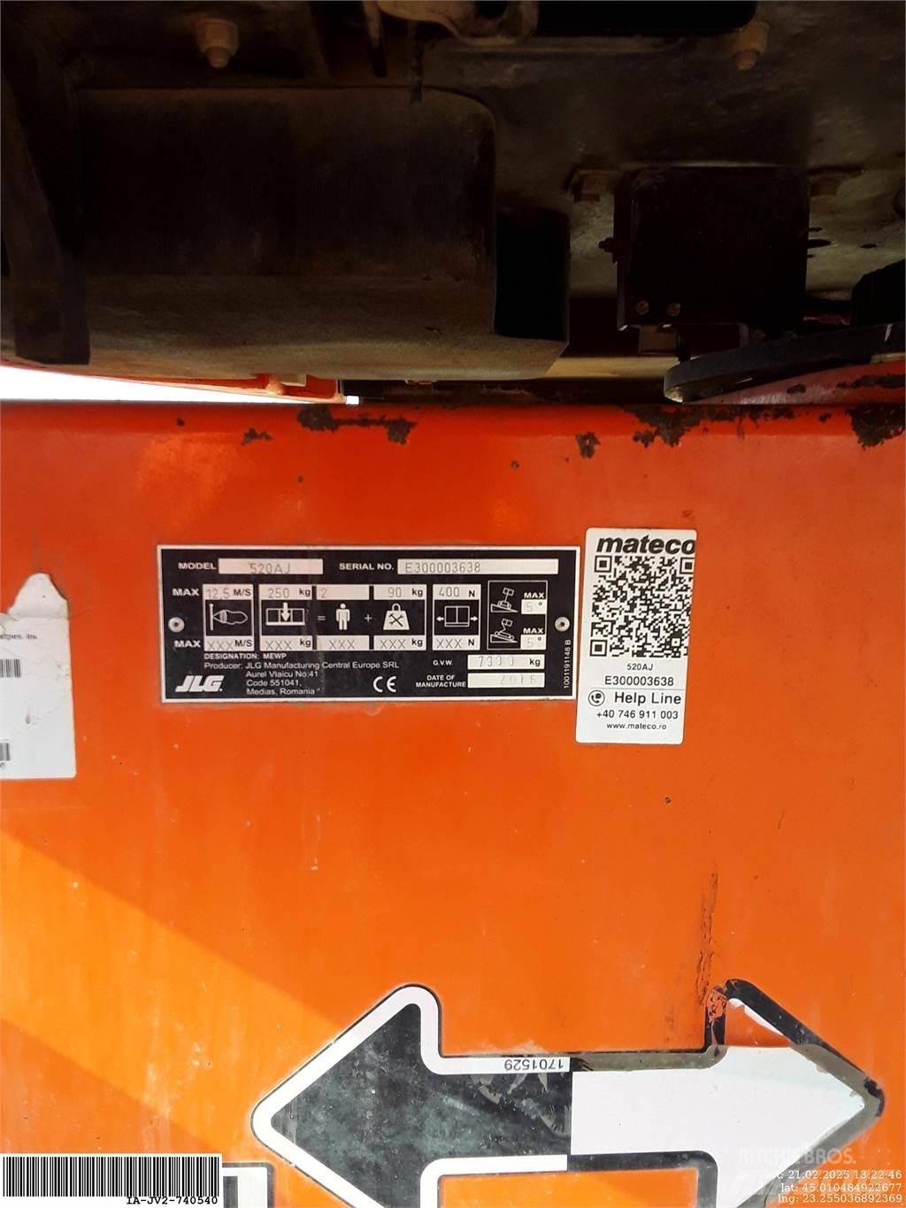 JLG 520AJ Kloubové plošiny