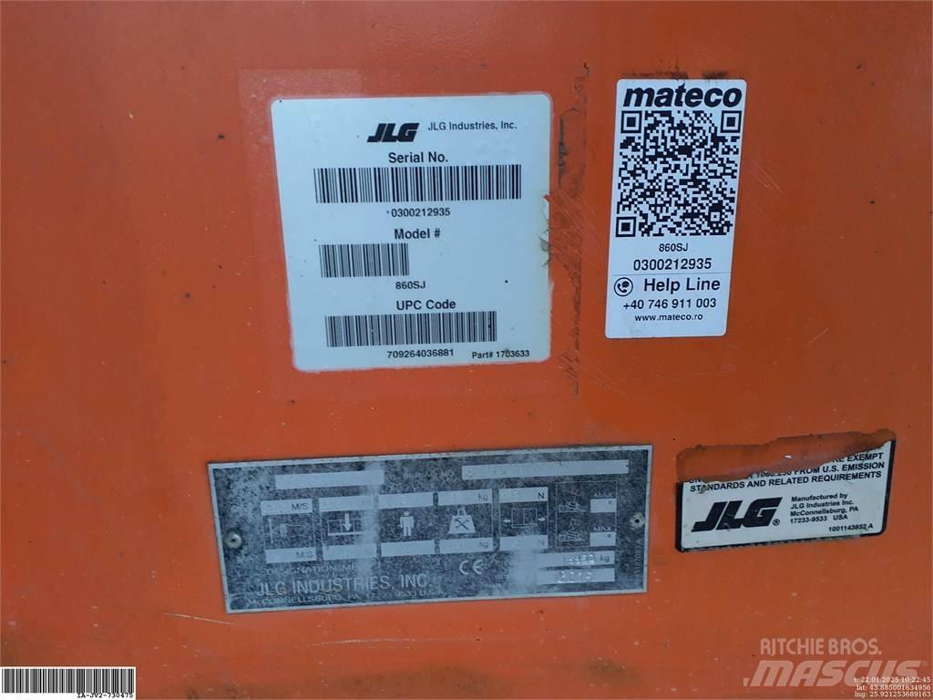 JLG 860SJ Kloubové plošiny