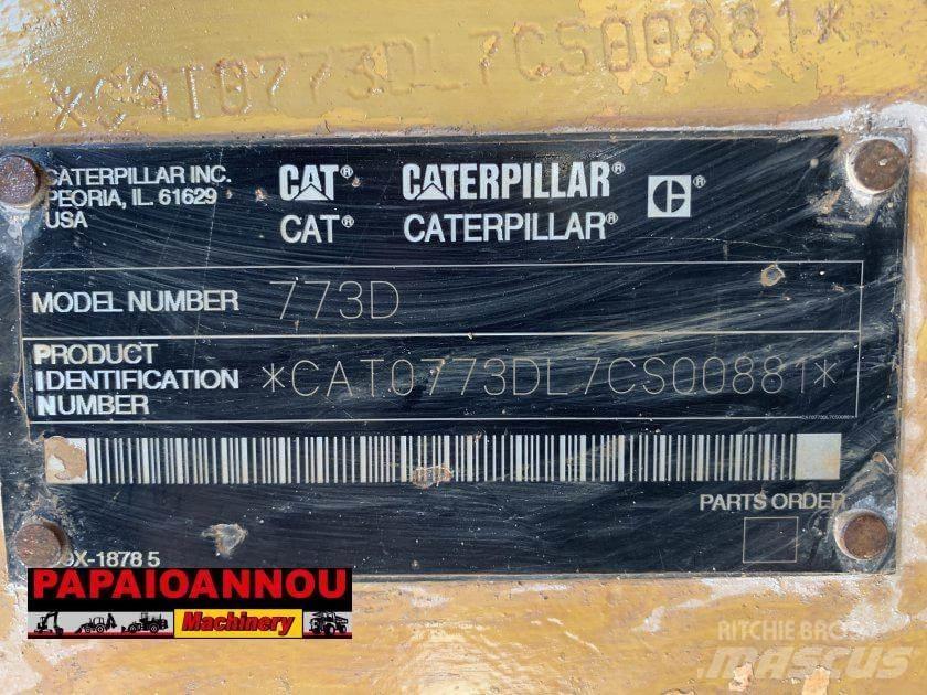 CAT 773D Stavebnictví - ostatní