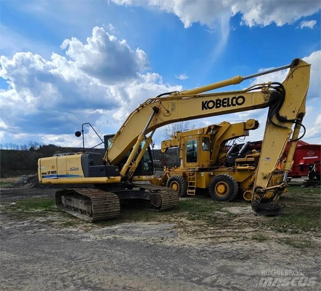 Kobelco Sk210LC Pásová rýpadla