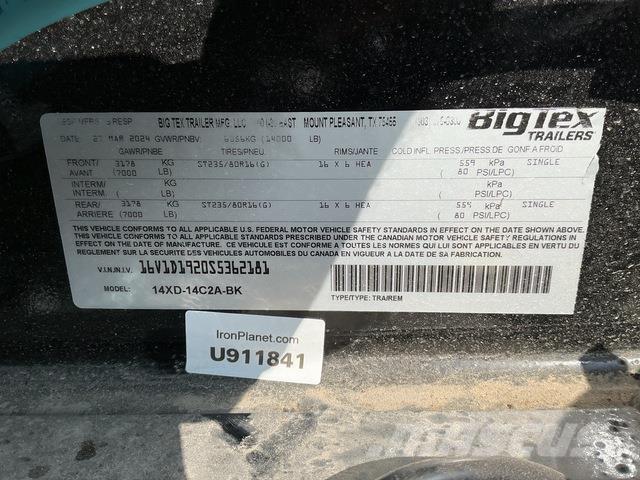 Big Tex  Sklápěcí přívěsy