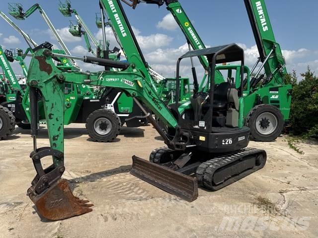 Bobcat E26 Pásová rýpadla