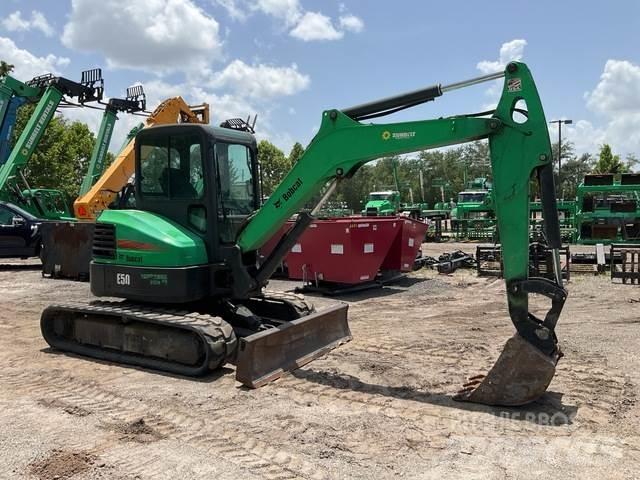 Bobcat E50 Pásová rýpadla