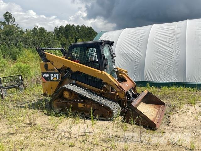 CAT 289D Smykem řízené nakladače