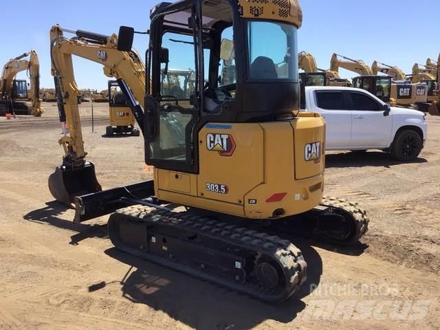 CAT 303.5 CR Pásová rýpadla