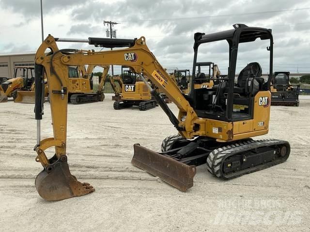 CAT 303 CR Pásová rýpadla