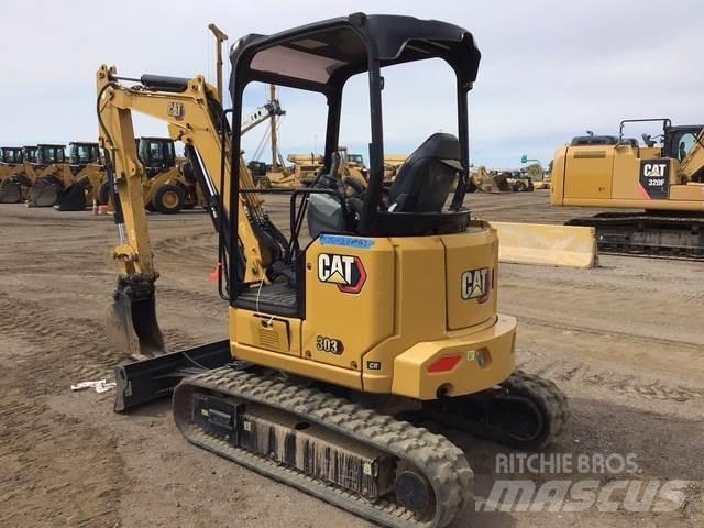 CAT 303 CR Pásová rýpadla