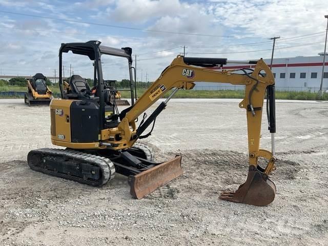CAT 303 CR Pásová rýpadla