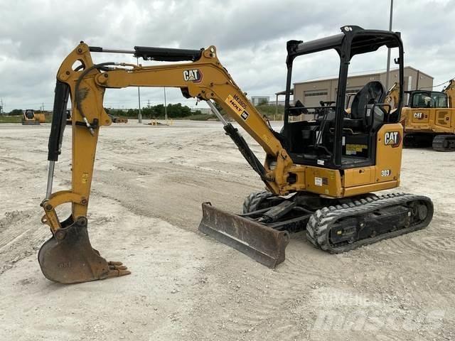 CAT 303CR Pásová rýpadla