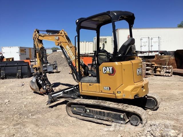 CAT 303CR Pásová rýpadla