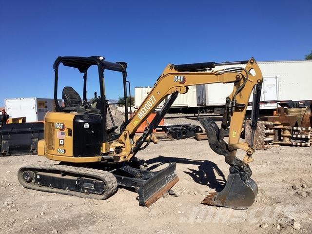 CAT 303CR Pásová rýpadla