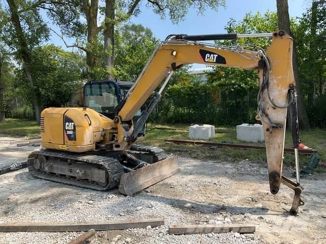 CAT 308E2 CR Pásová rýpadla