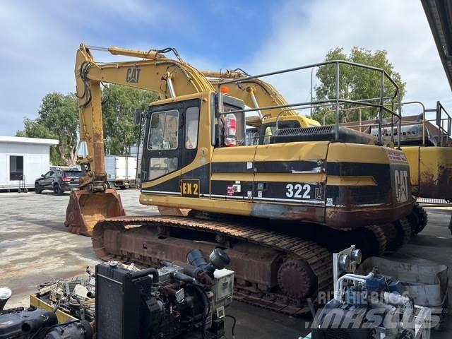 CAT 322 L Pásová rýpadla