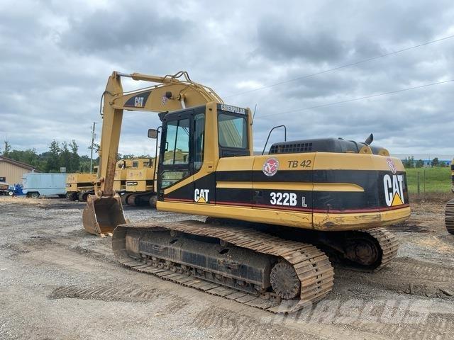 CAT 322B L Pásová rýpadla