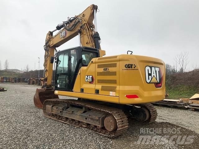 CAT 323 Pásová rýpadla