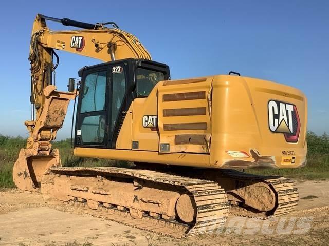 CAT 323 Pásová rýpadla