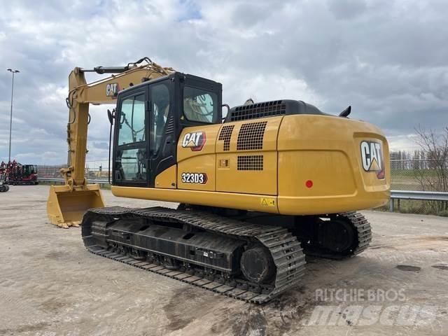 CAT 323D3 Pásová rýpadla