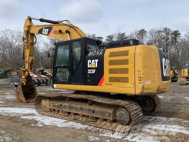 CAT 323F Pásová rýpadla