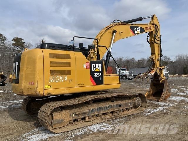 CAT 323F Pásová rýpadla