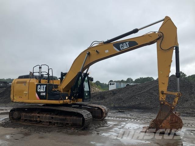 CAT 329E L Pásová rýpadla