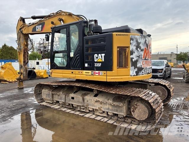 CAT 335F L CR Pásová rýpadla