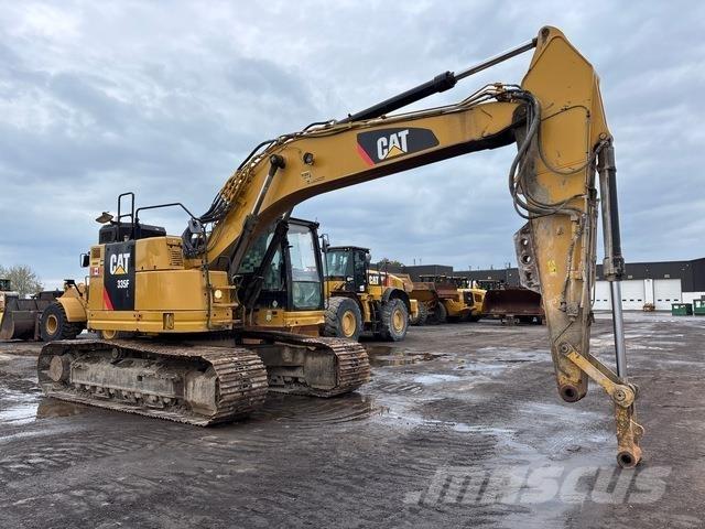 CAT 335F L CR Pásová rýpadla