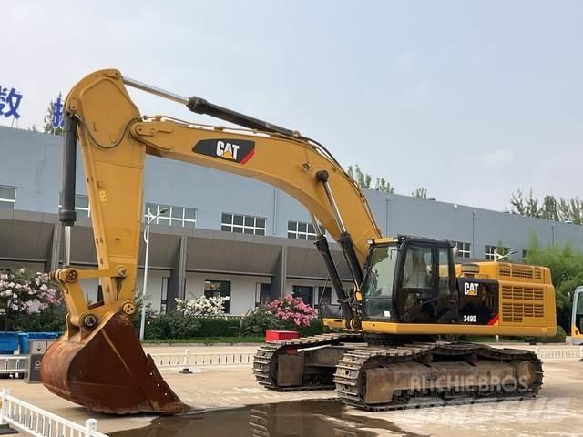 CAT 349D L Pásová rýpadla