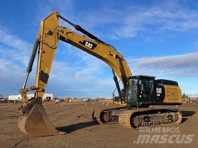 CAT 349E L Pásová rýpadla