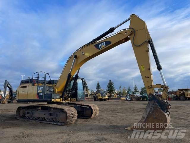 CAT 349E L Pásová rýpadla