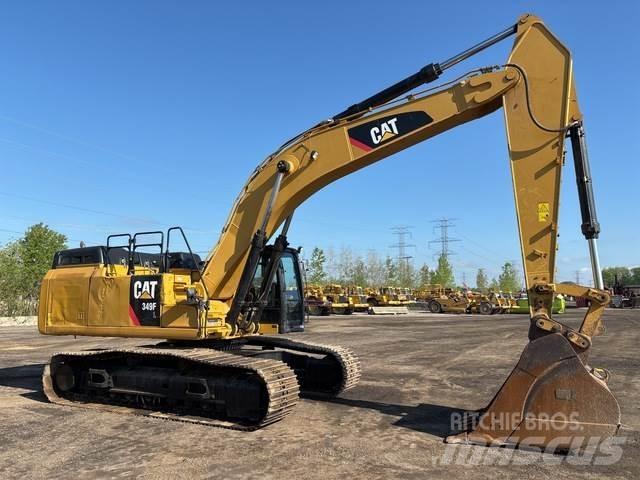CAT 349F L Pásová rýpadla