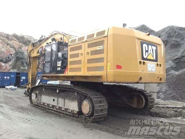 CAT 374F Pásová rýpadla