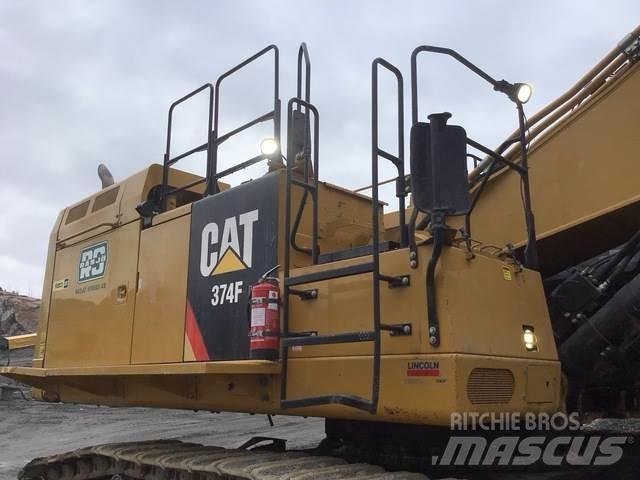 CAT 374F Pásová rýpadla