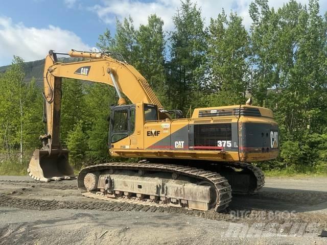 CAT 375L Pásová rýpadla