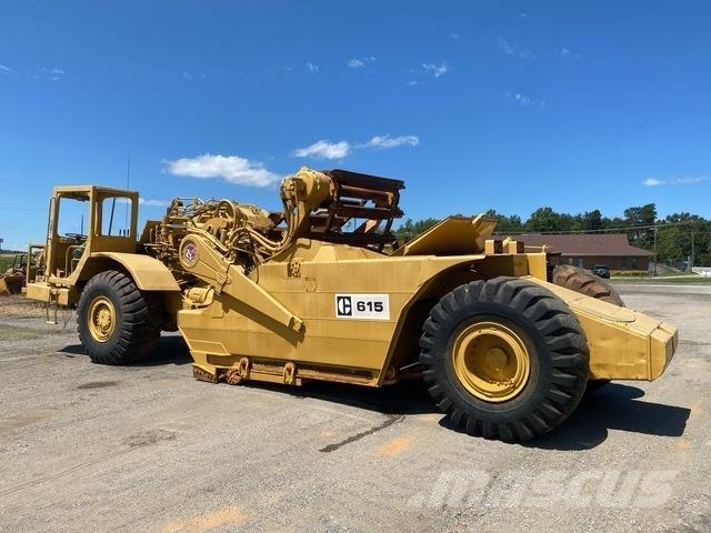 CAT 615 Skrejpry