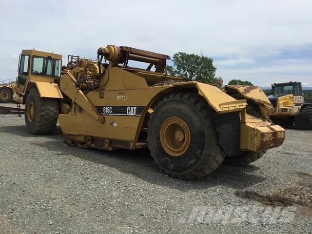 CAT 615C Skrejpry