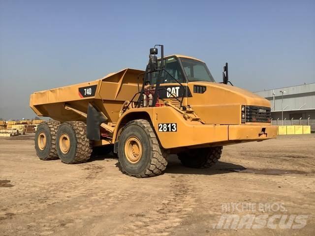 CAT 740 Kloubové dempry