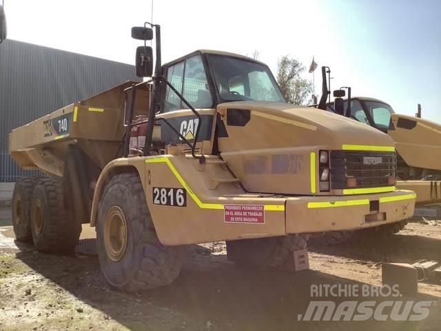 CAT 740 Kloubové dempry
