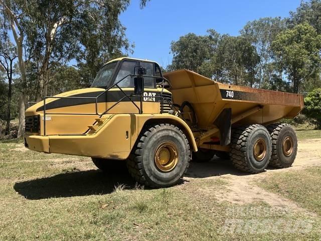 CAT 740 Kloubové dempry