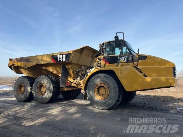CAT 740 Kloubové dempry