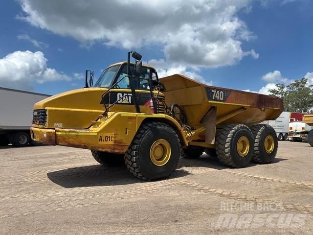 CAT 740 Kloubové dempry