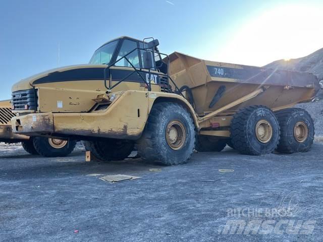 CAT 740 Kloubové dempry